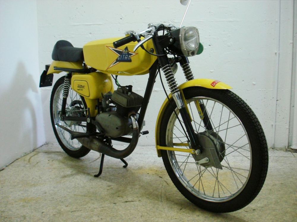Gitan Grillo Sport Export 1968 50cc Italian Sports Moped Gitan Grillo Sport Export 1968 50cc Italian Sports Moped